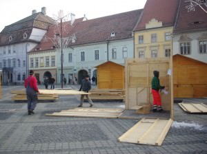 Comercianţii au plecat mulţumiţi de la Târgul de Crăciun 2009