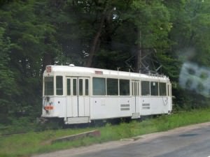 Tramvaiul turistic a plimbat americani din New York de la Sibiu la Rășinari