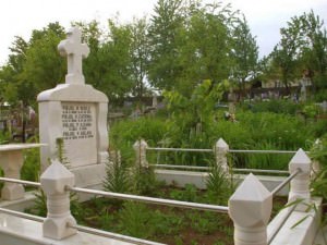 Au furat gardul de la cimitirul ortodox din Târnava