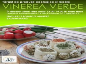 Vinerea verde în Piaţa Huet - Târg de produse ecologice