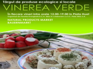 Vinerea verde în Piaţa Huet - Târg de produse ecologice