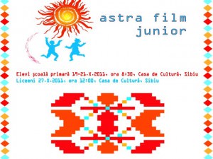 Educaţie prin imagine pentru câteva mii de copii, la Astra Film Junior 2011