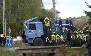 Lucian Gancea condus pe ultimul drum de sute de sibieni şi colegi din poliţie