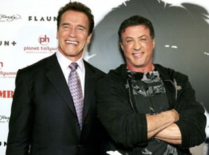 Arnold Schwarzenegger şi Sylvester Stallone ar putea juca împreună într-un nou film de acţiun