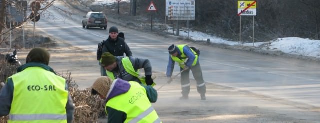 S-a dat startul campaniei de curăţare a arterelor principale din municipiul Mediaş