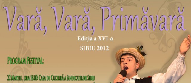 Zeci de interpreți de muzică populară vin la ”Vară, Vară, Primăvară”. Vezi programul!