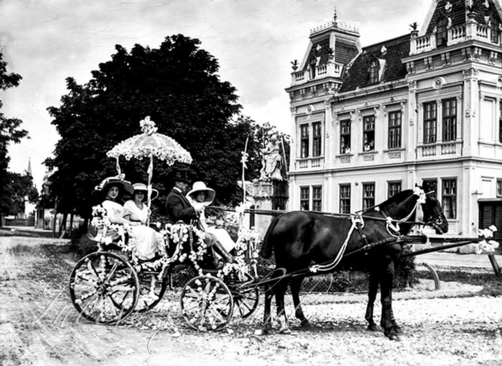 hermannstadt ,sibiu, nagyszeben - berg gasse ,str dealului - 18 iunie 1911