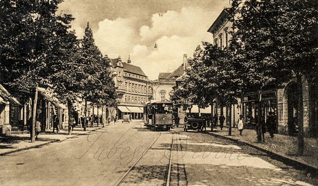 hermannstadt ,sibiu, nagyszeben - heltauer gasse ,str nicolae bălcescu (regina maria) - 1918