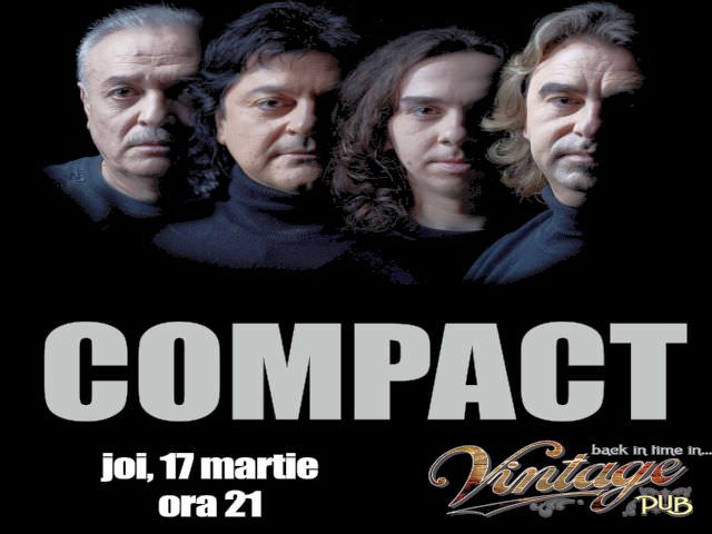 compact - după ani și ani, din nou, la sibiu, joi în vintage pub