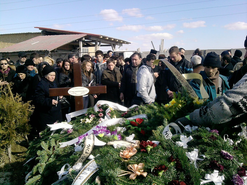 VIDEO-FOTO: Rafael Eftimie a fost înmormântat la cimitirul municipal din Sibiu