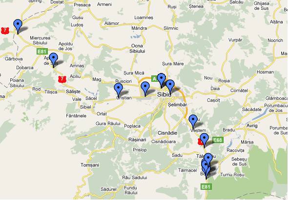 video - se intorc radarele fixe. vezi harta celor 13 radare amplasate în judeţul sibiu