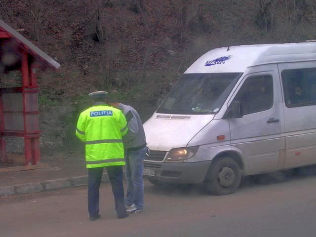 în un taximetrist „rechin” prins la cisnădie