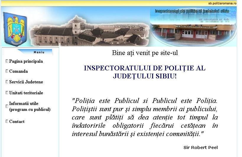 pagina de internet a ipj sibiu disponibilă şi pentru nevăzători