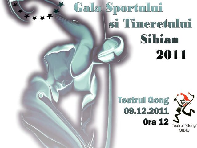 Vineri are loc Gala Sportului şi Tineretului Sibian 2011, la Teatrul Gong