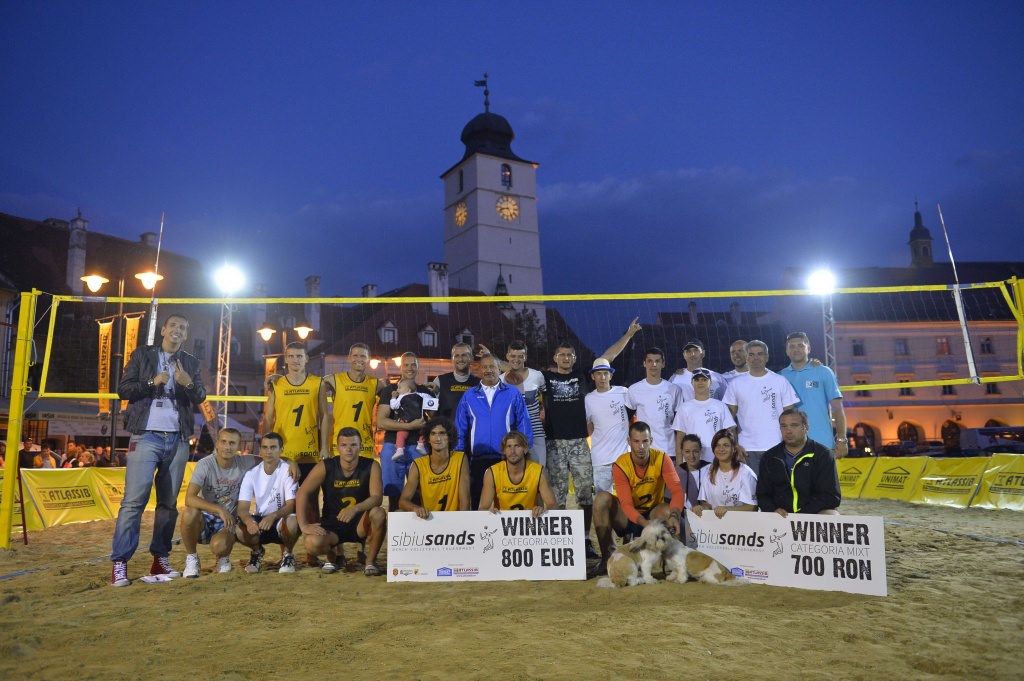 4000 de spectatori la Sibiu Sands. Sibiul a luat locul I la categoria Mixt