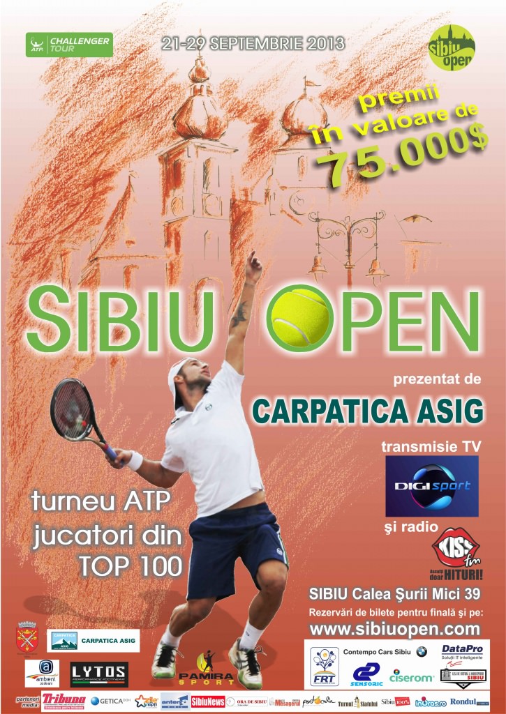 Sibiu Open aduce la Sibiu nume mari din lumea tenisului, pentru mai multe puncte ATP şi premii de 75.000 de dolari