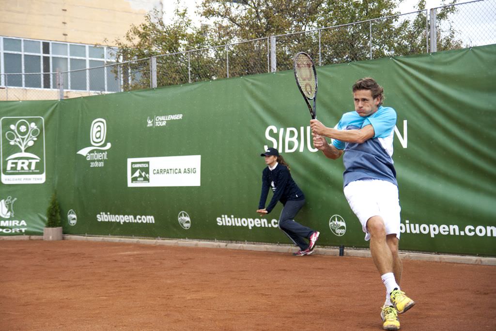 VIDEO A început Sibiu Open Tenis. Volandri este favoritul principal. Vezi tabloul jocurilor!