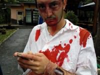 video incredibil: trecători atacaţi de zombi la sibiu!