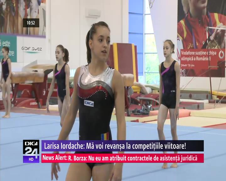 larisa iordache regretă ratarea la bârnă de la campionatul mondial din belgia