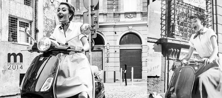 Audrey Hepburn, Madonna sau Dita von Teese “de România”, în cea de-a şasea ediţie a calendarului Mitichi