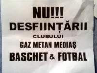 flyer împotriva desfiinţării echipelor de baschet şi fotbal – vezi amănunte!