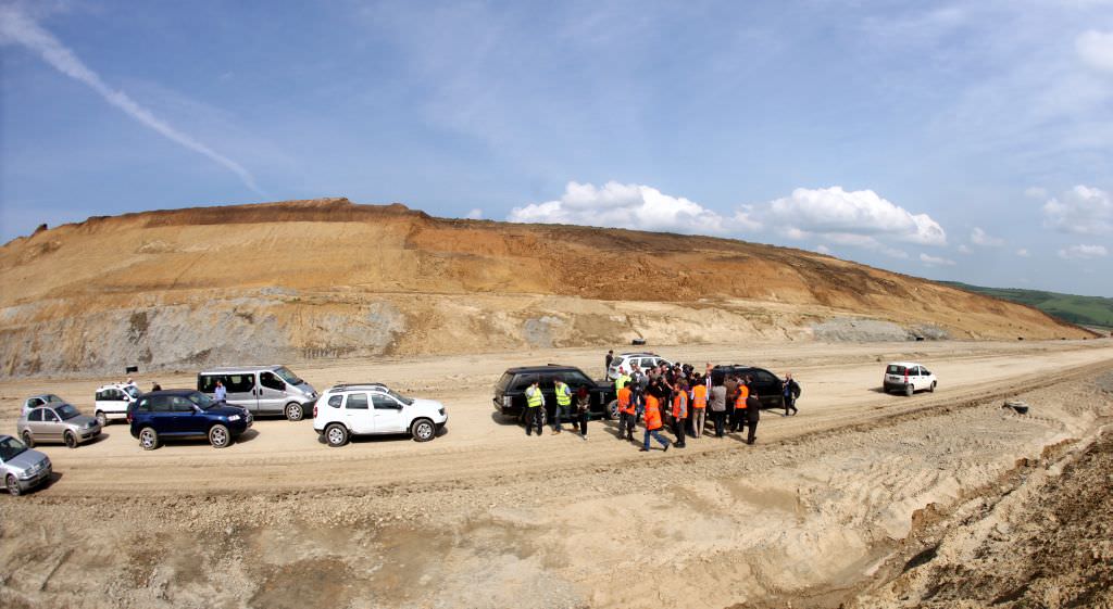 video ponta a fost pe șantierul lotului 3 al autostrăzii sibiu – orăștie și a anunțat când va fi gata