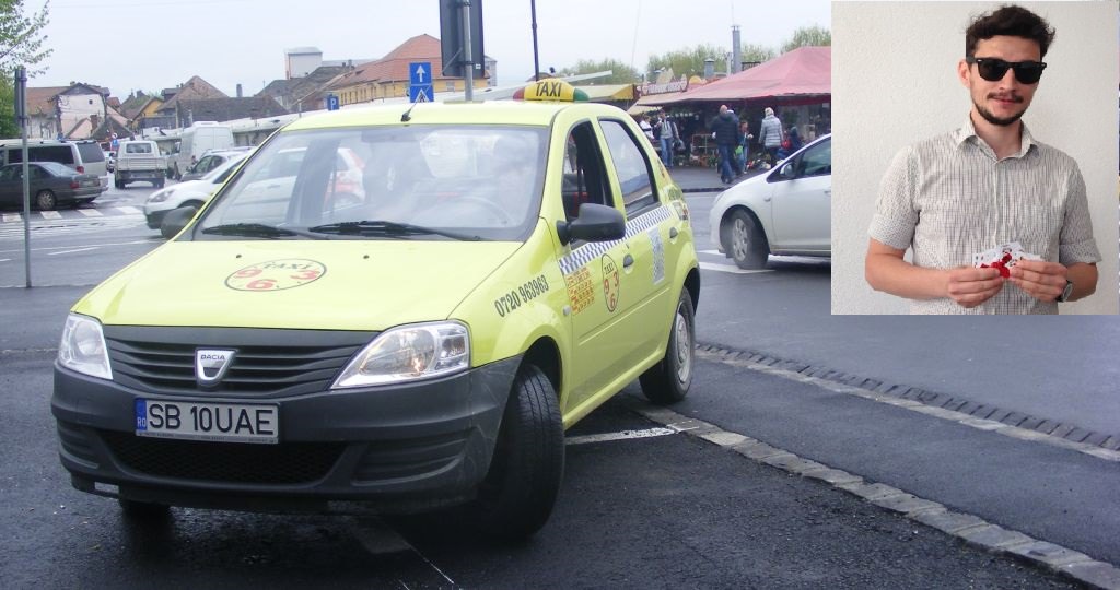 video foto el este sibianul care merge gratis cu taxi 963 în sibiu timp de o lună de zile!