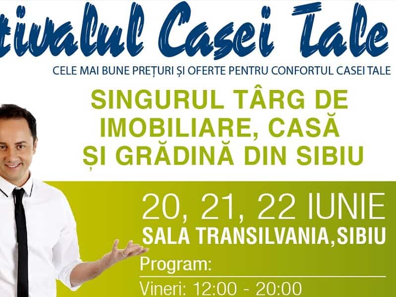 tombolă cu premii de mii de euro la festivalul casei tale de la sala transilvania
