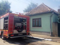 FOTO ULTIMA ORĂ Incendiu în Mediaş, lângă fostul Salconserv