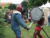 VIDEO Mediaş Cetate Medievală 2014 | Dueluri în Parcul Central