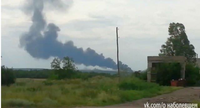 un avion cu 295 de pasageri la bord s-a prabusit la frontiera dintre ucraina si rusia! video