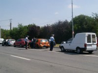 ACCIDENT pe DN 14 la Şeica Mare | Trei maşini implicate într-un accident în lanţ