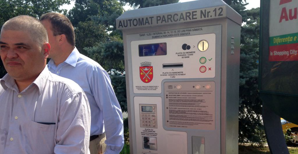 șase automate de parcare noi vor fi instalate în sibiu. uite zonele unde se montează!