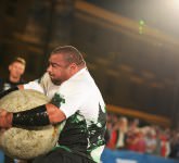 FOTO Cei mai puternici bărbați din lume, super spectacol în centrul Sibiului la Strongman Champions League (VIDEO)