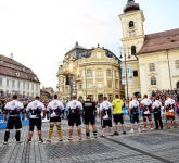 FOTO Cei mai puternici bărbați din lume, super spectacol în centrul Sibiului la Strongman Champions League (VIDEO)