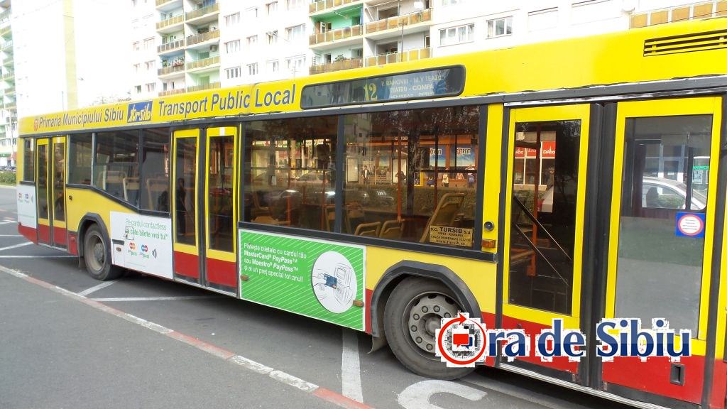 Modificare de trasee și program al autobuzelor Tursib. Ce schimbări apar de luni!