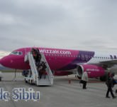 video foto primul zbor wizz air de la dortmund la sibiu. imagini unice de la plecare și la aterizare!