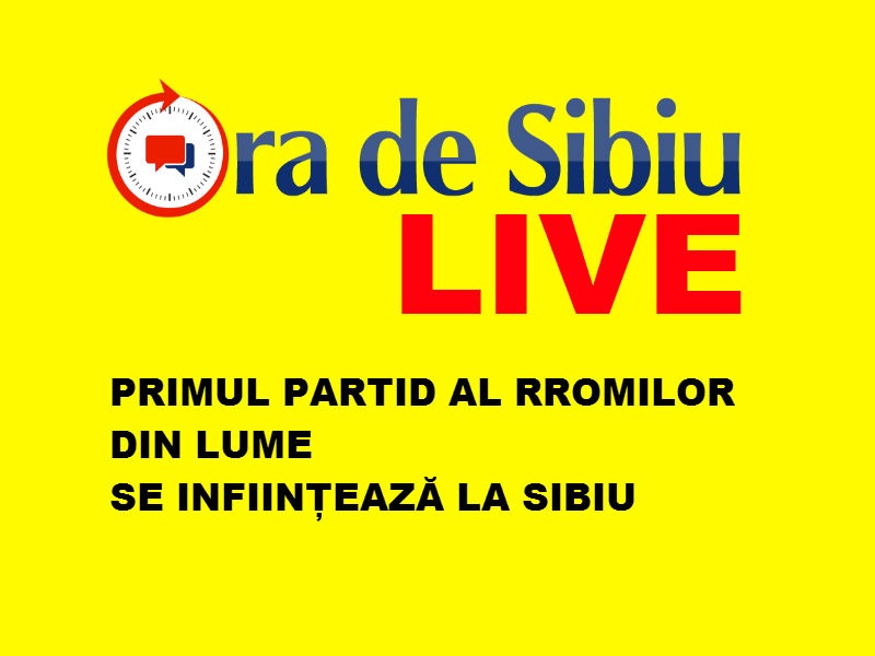 in direct din turnișor: cioabă înființează un nou partid al romilor