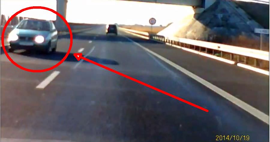 video a mers pe contrasens pe autostrada sibiu – sebeș. imagini uluitoare!