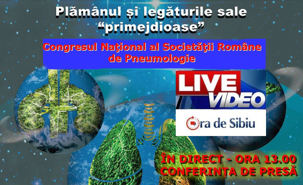 live video: medici de renume vorbesc despre bolile respiratorii în românia (ora 13.00). psd sibiu – anunț important (ora 14.00)