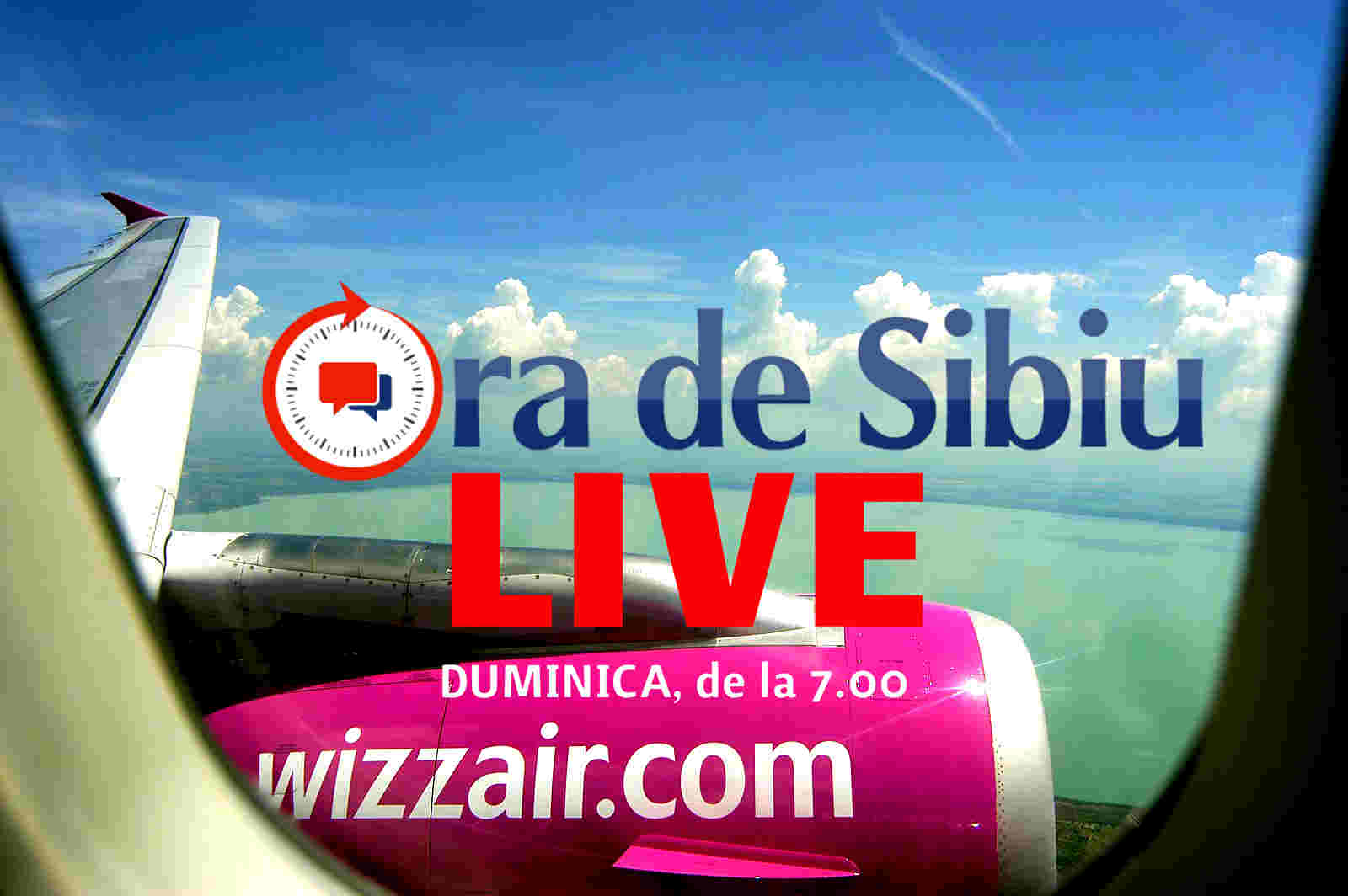 live video duminică: primul zbor wizz air de la dortmund la sibiu - vezi imagini în timp real!