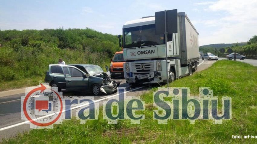 Accident pe Valea Oltului. Trei răniți în apropiere de Lazaret pe DN7