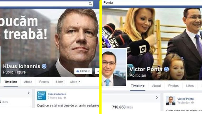 iohannis l-a umilit pe ponta și pe facebook. cifră fabuloasă la numărul de fani!