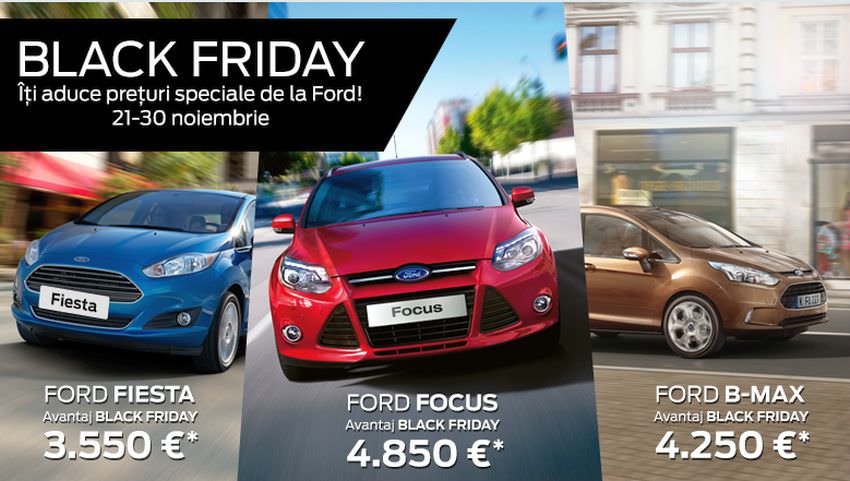 de black friday, maşinile ford devin irezistibil de uşor de cumpărat la sibiu!