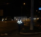 video foto fetiță și tată spulberați pe trecerea de pietoni în apropiere de aeroportul sibiu