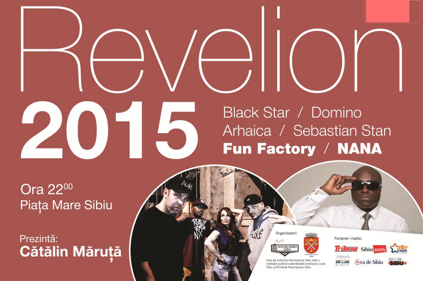 revelion sibiu 2015: fun factory, nana si multe alte surprize! (program complet)