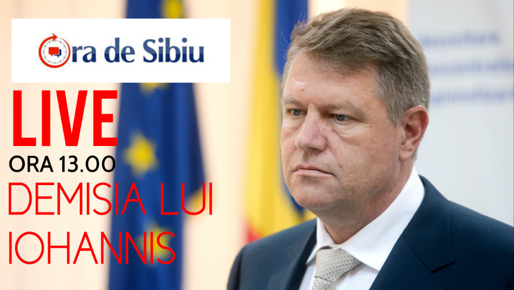 ora de sibiu live: iohannis a demisionat! consiliul local a desemnat-o pe astrid fodor, primar interimar!