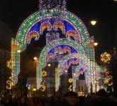 video foto spectaculos: sibiu, orașul luminilor - vezi deschiderea sibiu light&more!