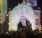 video foto spectaculos: sibiu, orașul luminilor - vezi deschiderea sibiu light&more!