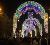 video foto spectaculos: sibiu, orașul luminilor - vezi deschiderea sibiu light&more!